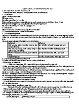 Chuyên đề Sinh học 9 - Bài 30 Di truyền học ở người (Có đáp án và lời giải)